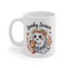 Tasse Spooky Season – Mug Fantôme Mignon Automne Halloween – Cadeau Original 325ml