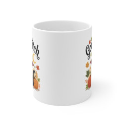 Tasse Good Witch – Mug Chat Noir Halloween Automne – Cadeau Sorcière Mignonne 325ml