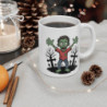 Mug Zombie Halloween 325ml – Tasse Céramique Cartoon Effrayant – Cadeau Café Thé Citrouilles et Cimetière