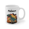 Tasse Personnalisable Dinosaure Halloween 325ml – Mug T-Rex Citrouilles Chauves-Souris