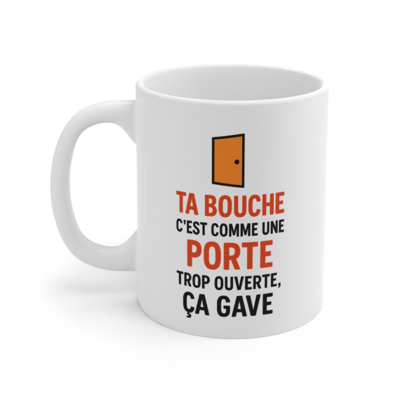 Mug Humour Français 325ml – Tasse Céramique Drôle et Sarcastique – Cadeau Original Citation Amusante