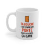 Mug Humour Français 325ml – Tasse Céramique Drôle et Sarcastique – Cadeau Original Citation Amusante