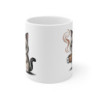 Mug Chat Grognon 325ml – Tasse Céramique Café Matin Cartoon – Cadeau Drôle Original
