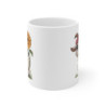 Mug Chèvre Mignonne 325ml – Tasse Céramique Tournesol & Fleurs Cartoon – Cadeau Nature Original