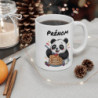 Tasse Personnalisable Panda 325ml – Mug Mignon Pancakes Sirop Fruits avec Prénom – Cadeau Original Céramique