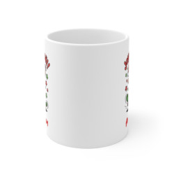 Tasse de Noël Personnalisée – Mug Bonhomme Pain d’Épices sur Skateboard avec Prénom – Idée Cadeau Originale