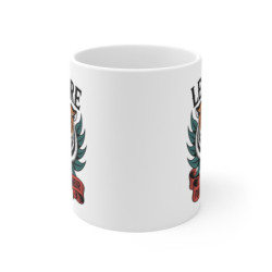 Tasse Tigre 325ml – Mug Force et Honneur – Design Animal Puissant Motivant – Céramique Cadeau Original