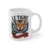 Tasse Tigre 325ml – Mug Force et Honneur – Design Animal Puissant Motivant – Céramique Cadeau Original