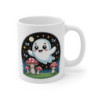 Tasse Fantôme Kawaii 325ml – Mug Mignon Halloween Nuit Étoilée – Cadeau Original Céramique