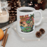 Tasse Dinosaure 325ml – Mug Humour Relax Bro – Cadeau Original Plage Vacances Céramique