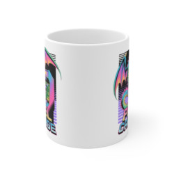 Tasse Gaming 325ml – Mug Pixel Carnage Dragon – Cadeau Geek Rétro Arcade Jeu Vidéo Céramique