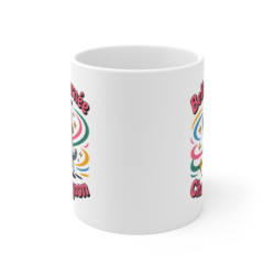 Tasse Chat Mignon 325ml – Mug Humour “Belle Journée” – Cadeau Original Amoureux des Chats Céramique