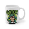 Tasse Alligator 325ml – Mug Gator Cartoon Musclé – Cadeau Original Animal Sauvage Céramique