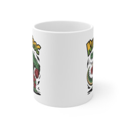 Tasse Crocodile 325ml – Mug Killer Croc Cartoon – Cadeau Original Animal Sauvage Musclé Céramique