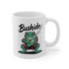 Tasse Grenouille Bushido 325ml – Mug Samouraï Katana – Cadeau Original Culture Japonaise Céramique