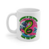 Mug Serpent 325ml – Symphonie du Serpent Surfe la Vague – Tasse en Céramique Originale Cadeau