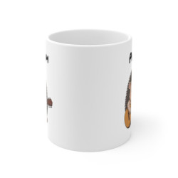 Mug Hérisson Guitare 325ml – Tasse en Céramique avec Hérisson mignon jouant de la guitare – Cadeau Original Personnalisable
