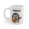 Mug Hérisson Guitare 325ml – Tasse en Céramique avec Hérisson mignon jouant de la guitare – Cadeau Original Personnalisable
