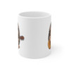Mug Hérisson Guitare 325ml – Tasse en Céramique avec Hérisson Mignon Musicien – Cadeau Original