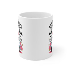 Mug Fantômes Disco – Les Fantômes Veulent Juste S’Amuser – Tasse Halloween Amusante et Festive