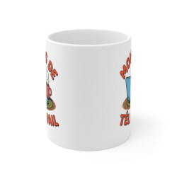 Mug Télétravail Humour – Tasse Céramique 325ml Mon Mug de Bureau – Cadeau Collègue Café à la Maison