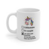 Mug Humour Licorne – Tasse Céramique 325ml « Je suis une Licorne » – Cadeau Mignon et Fantaisie