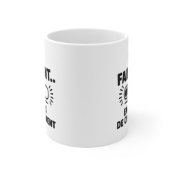 Mug Humour Geek – Tasse Céramique 325ml « Pas fainéant… en cours de chargement » – Cadeau Drôle Bureau