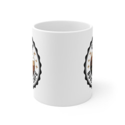 Mug Buveur de Café – Tasse Céramique 325ml Certifié Amateur Café – Cadeau Original Passionné