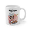 Tasse Personnalisable 325ml – Mug Céramique Boulangère et Croissants – Cadeau Gourmand