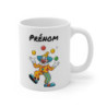 Tasse Personnalisable Clown 325ml – Mug Céramique Jongleur Cartoon avec Prénom – Cadeau Drôle