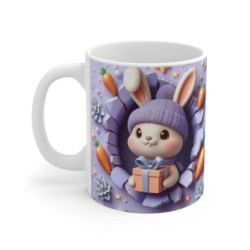 Tasse Lapin Mignon Violet – Mug