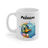 Tasse Personnalisable Canard Mignon – Mug Prénom Illustration Colorée