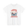 Tee Shirt Libérée Délivrée Vacances – T-Shirt Unisexe Humour Plage Retraite Blanc ou Sport Grey S-3XL
