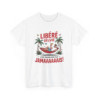 Tee Shirt Libéré Délivré Vacances – T-Shirt Unisexe Humour Plage Retraite Homme Blanc ou Sport Grey S-3XL