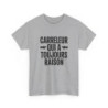 Tee Shirt Carreleur qui a toujours raison – T-Shirt Unisexe Humour Métier Artisan Blanc ou Sport Grey S-3XL
